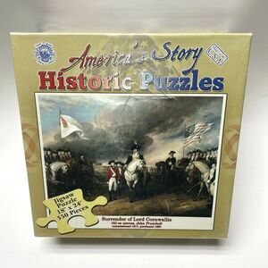 NEW Americas Story Historic 550pc  Surrender of Lord Cornwallis Jigsaw Puzzle